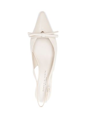 Ecru calf leather Senya pumps ROBERTO FESTA | SENYASTONE